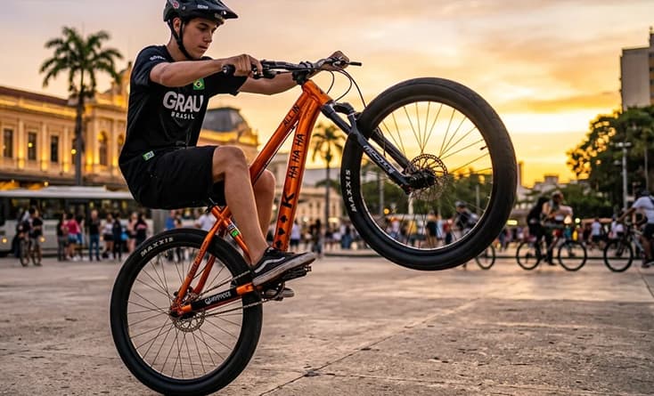 O Guia Definitivo do Grau de Bike (Wheeling): De Manobra de Rua a Esporte Reconhecido
