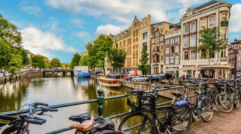 Na holanda, 30% do transporte é feito por bicicletas