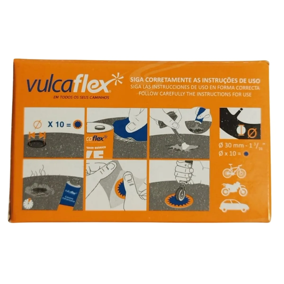 Remendo Estrela Vulcaflex V-0