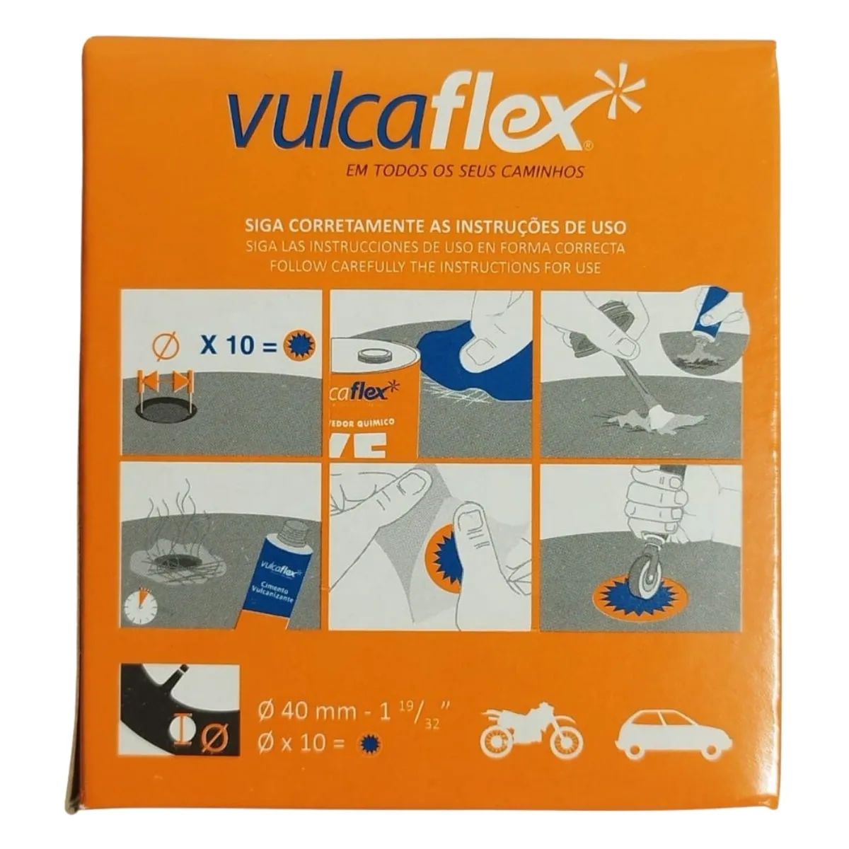 Remendo Estrela Vulcaflex V-1