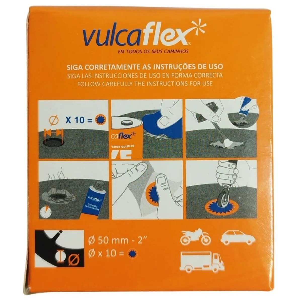 Remendo Estrela Vulcaflex V-2