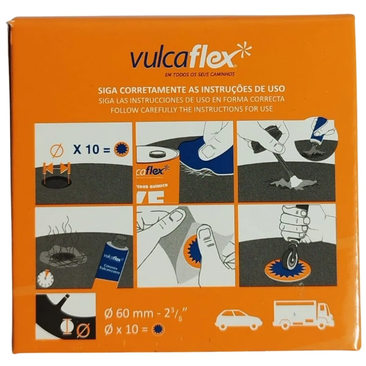 Remendo Estrela Vulcaflex V-3