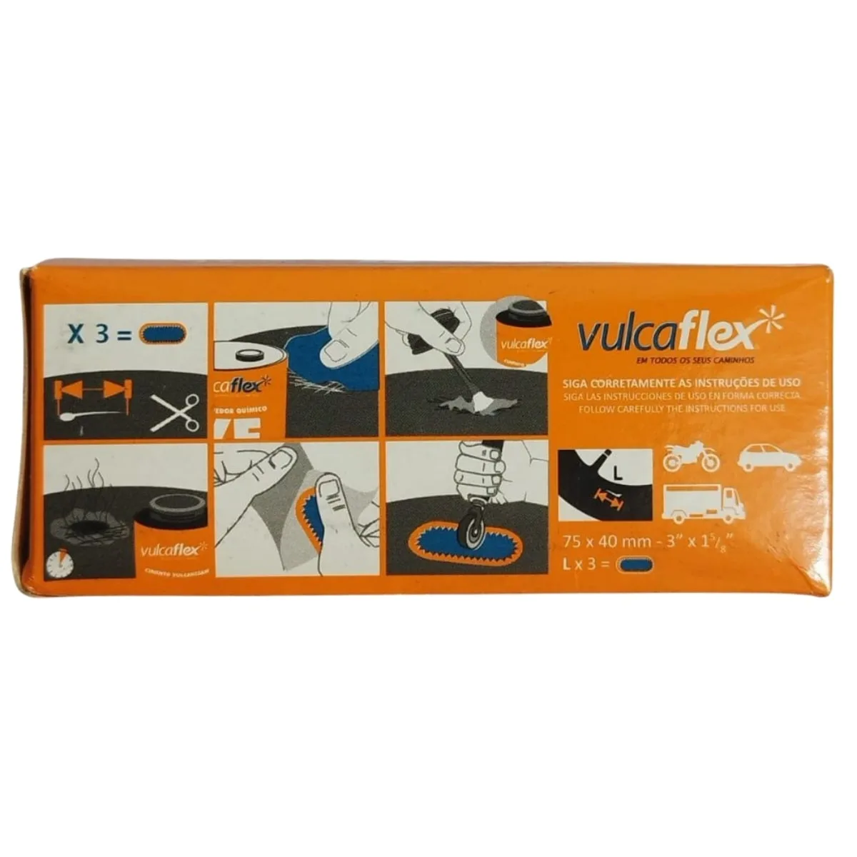 Remendo Estrela Vulcaflex V-300