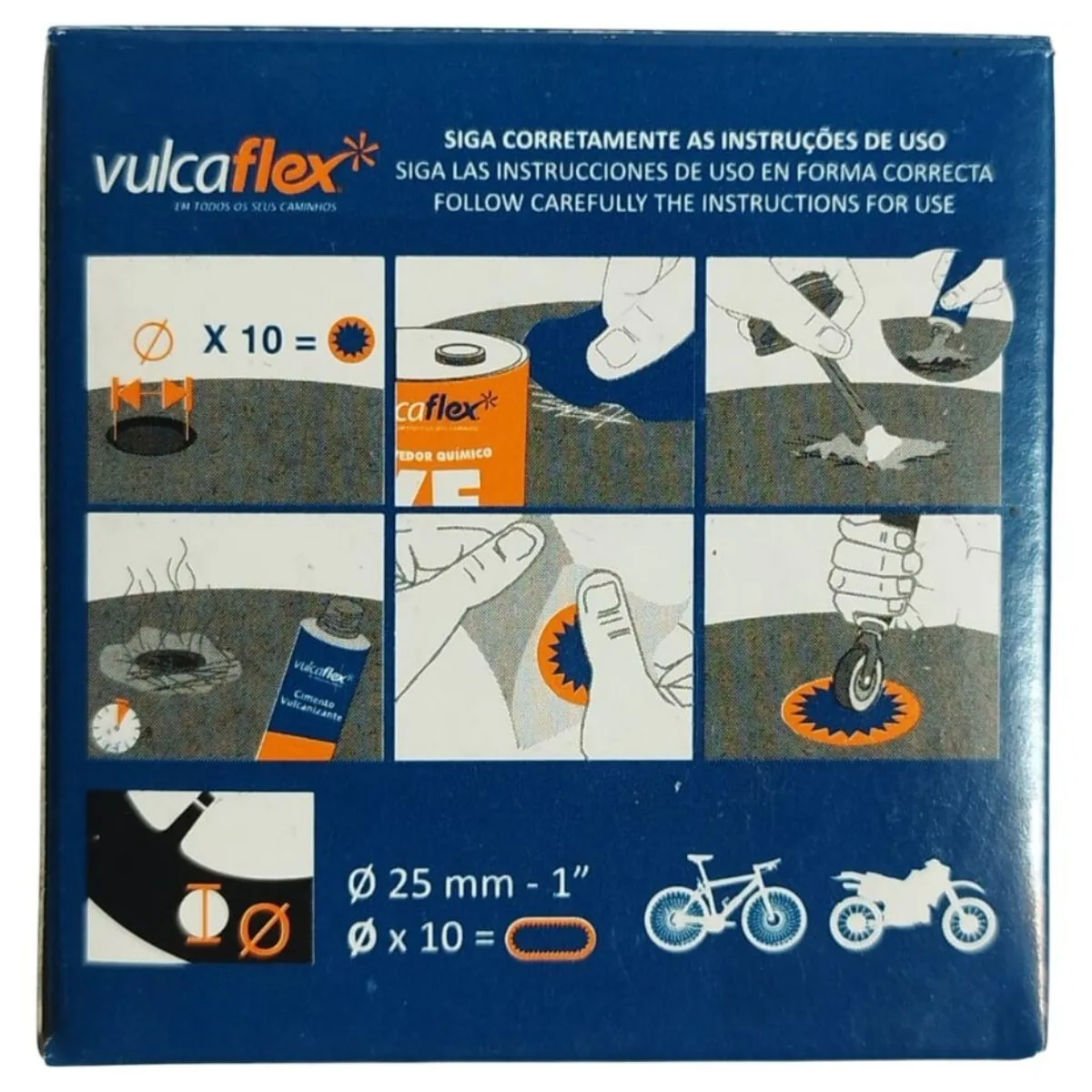 Remendo Estrela Vulcaflex VBM-1