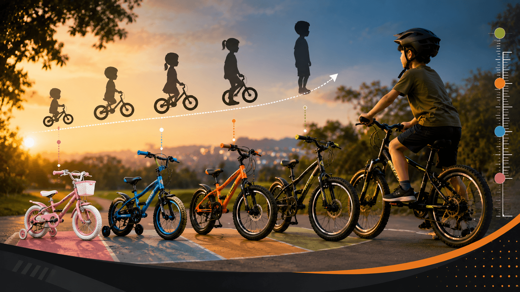 Como Escolher Bicicleta Infantil? Guia de Tamanhos Para Acertar no Presente