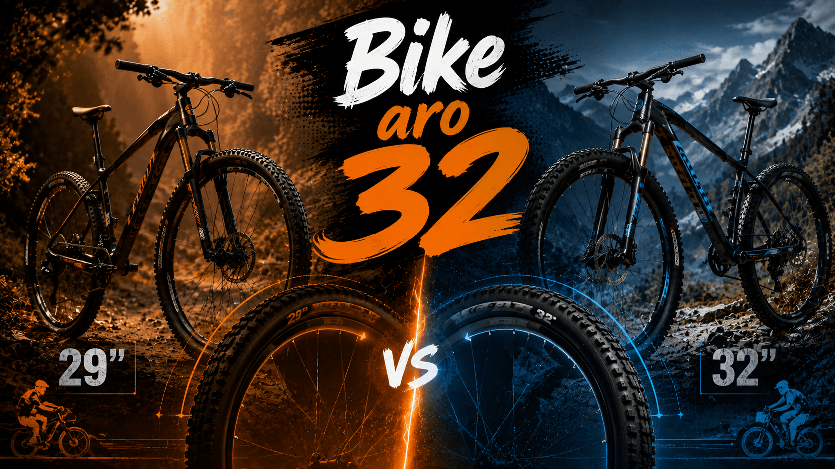 bicicleta aro 29 versus bicicleta aro 32