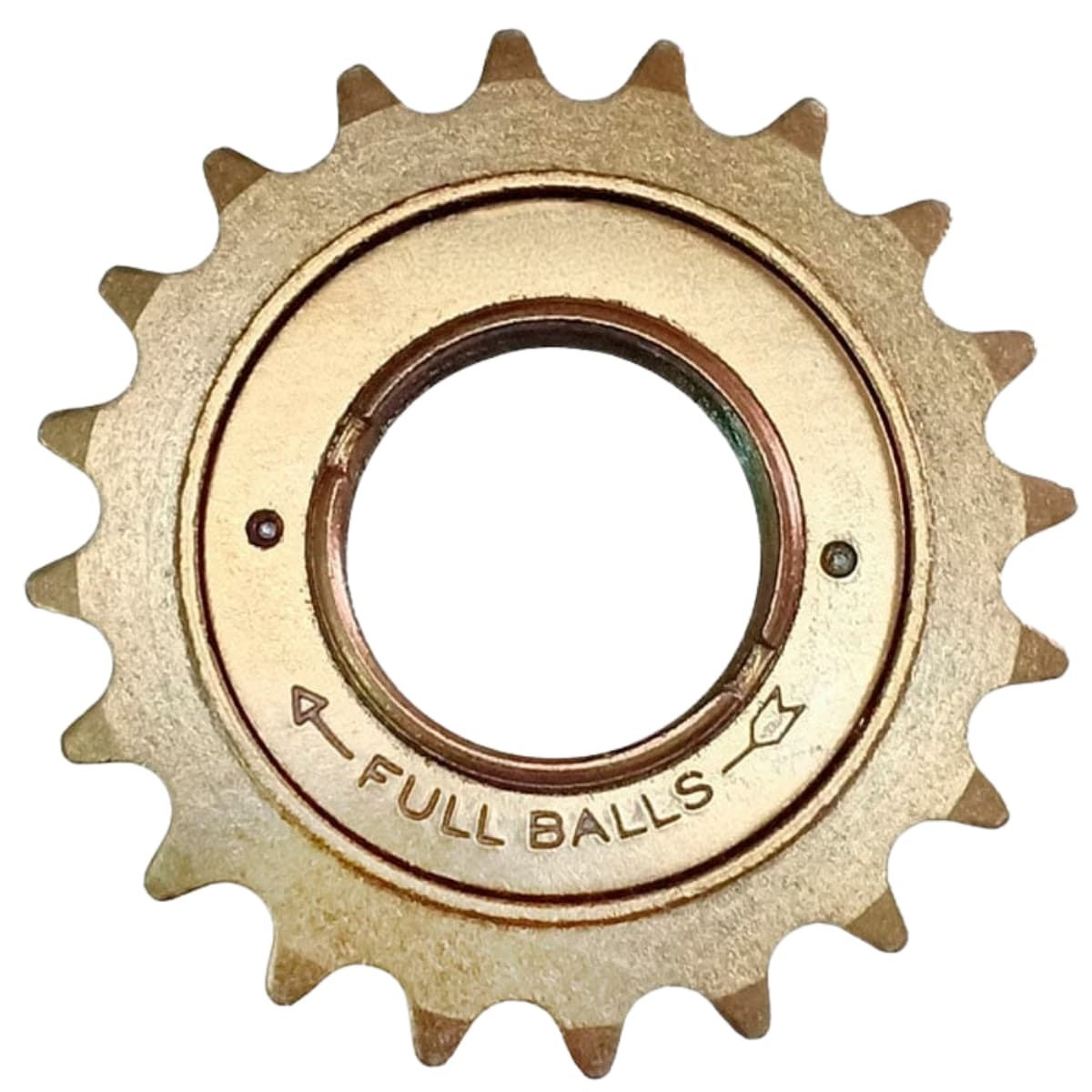 Roda Livre 1 Velocidade Reaction Dourado 20D