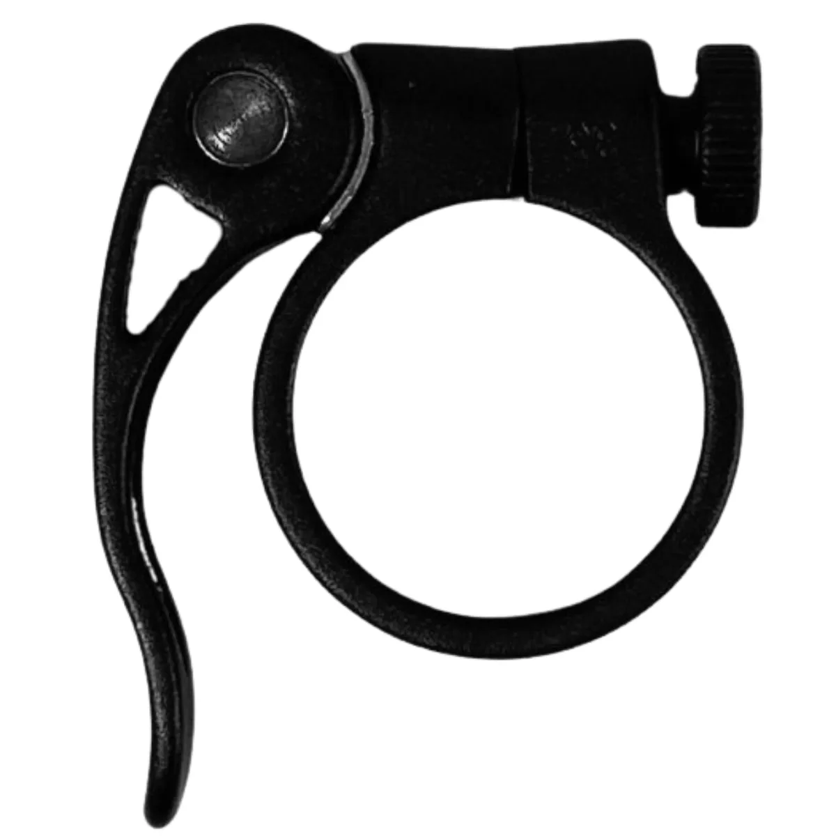 Abraçadeira Selim Importado 35mm Alumínio Preto Com Blocagem