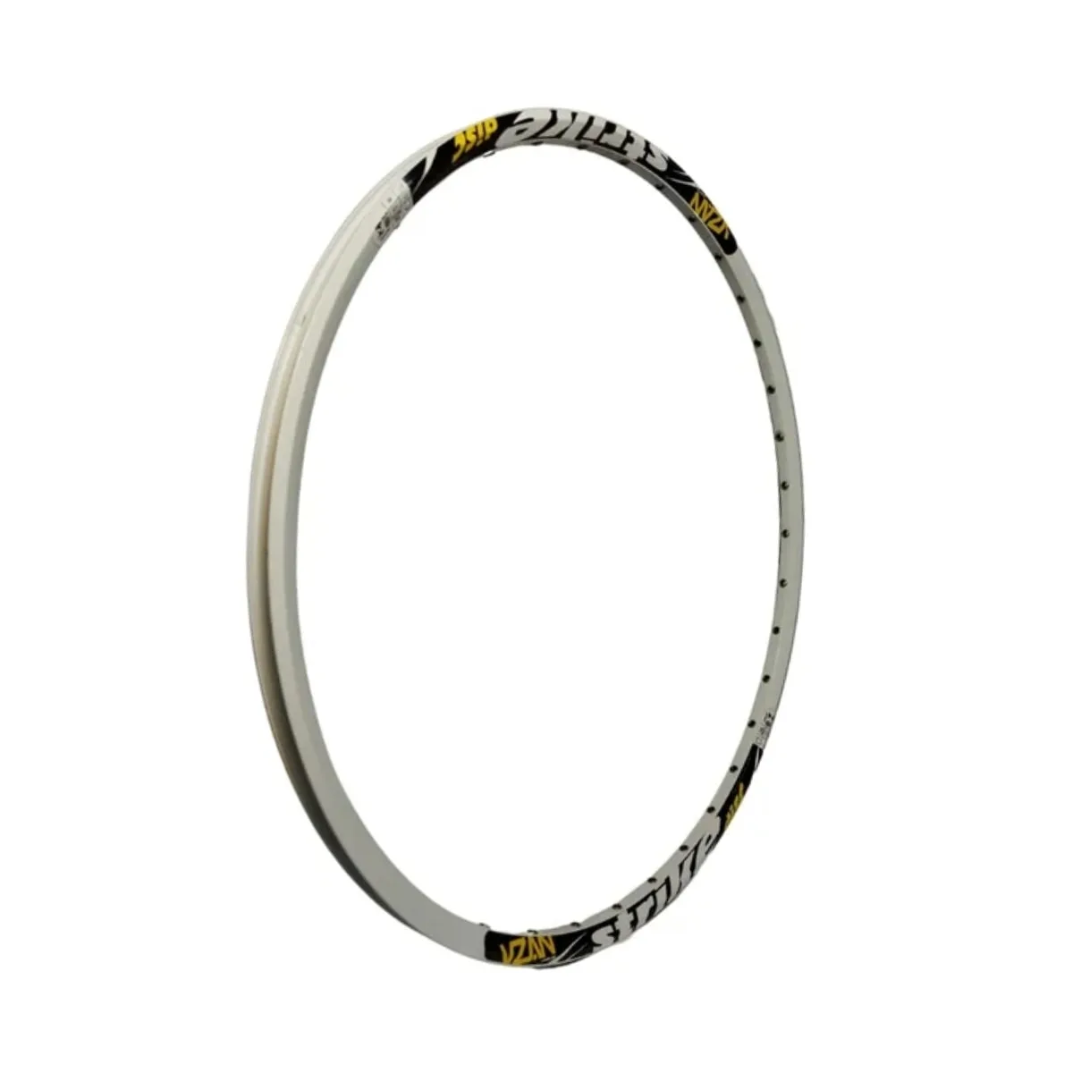 Aro 26 MTB Alumínio Aero Vzan Strike Branco Disco 36 F