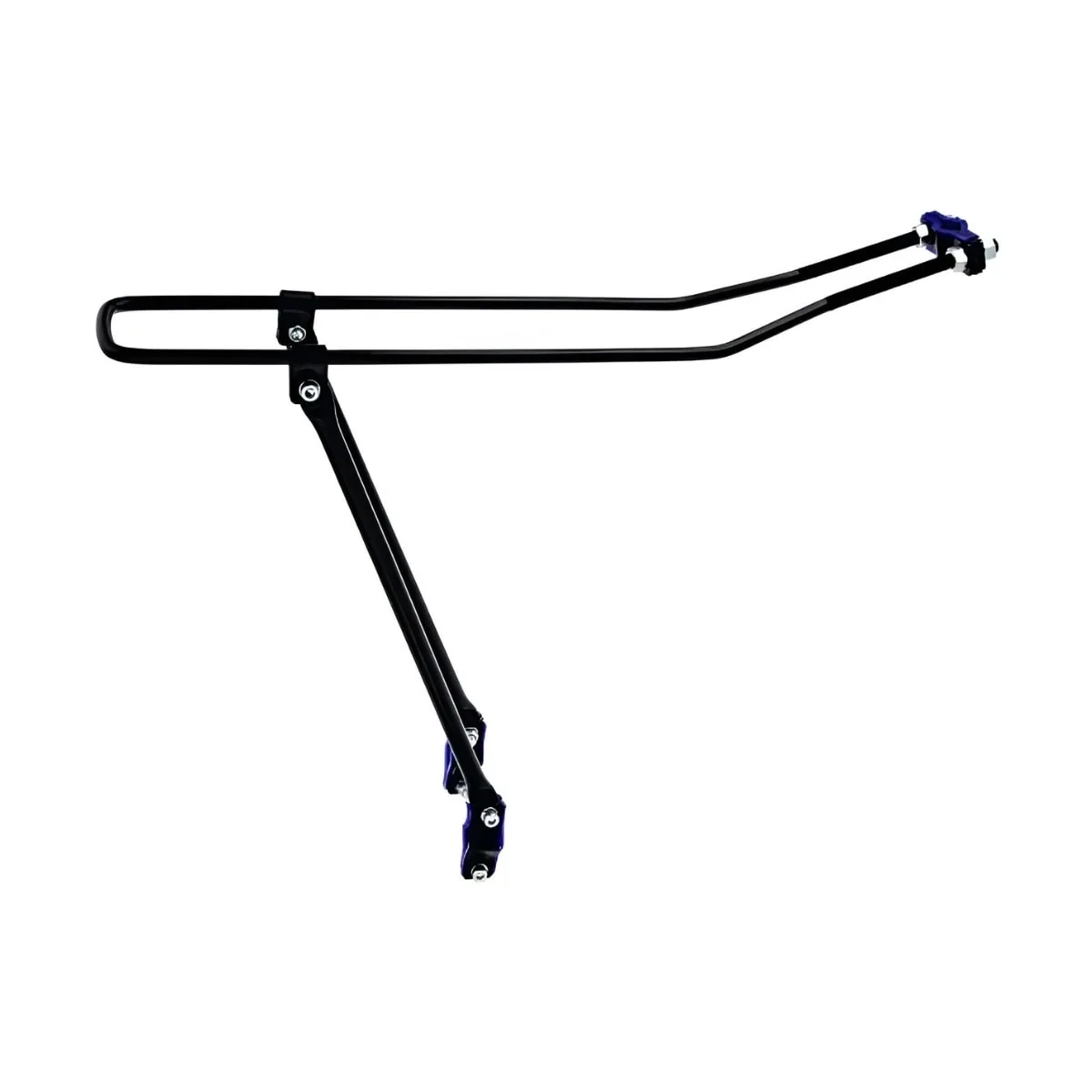 Bagageiro de Bicicleta Kalf Hard Tubular Aro 20/29 Preto Articulado