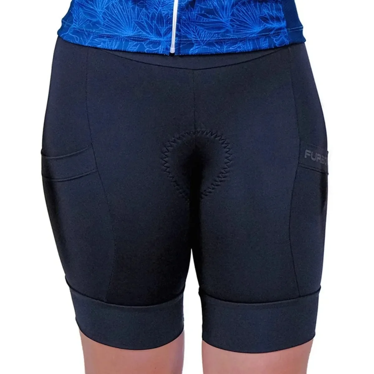 Bermuda Ciclismo Feminina Furbo Montova Com Bolso