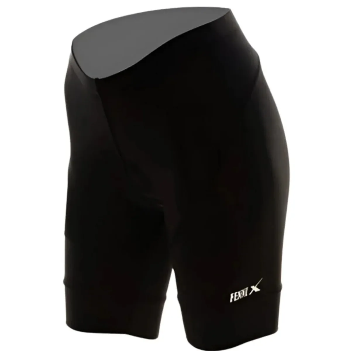 Bermuda Ciclismo Masculino Fennix Attack Preto Sem Bolso - XG