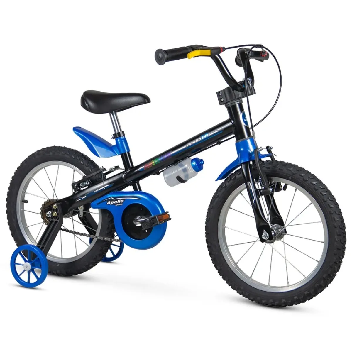 Bicicleta Aro 16 Nathor Apollo 4 Preto e Azul