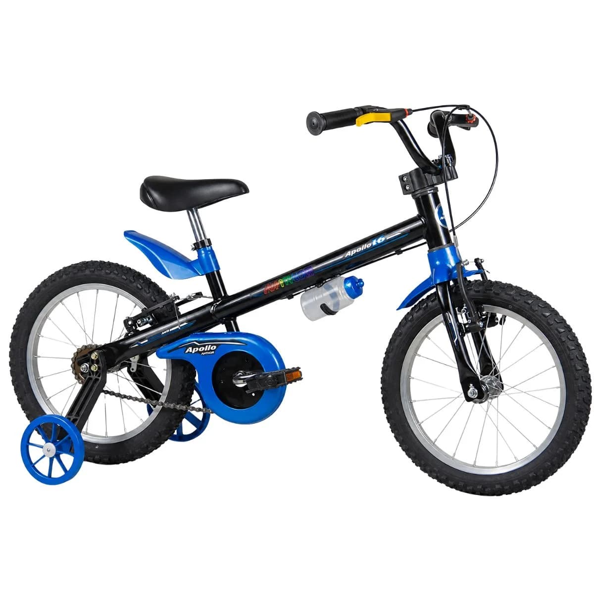 Bicicleta Aro 16 Nathor Apollo 4 Preto e Azul