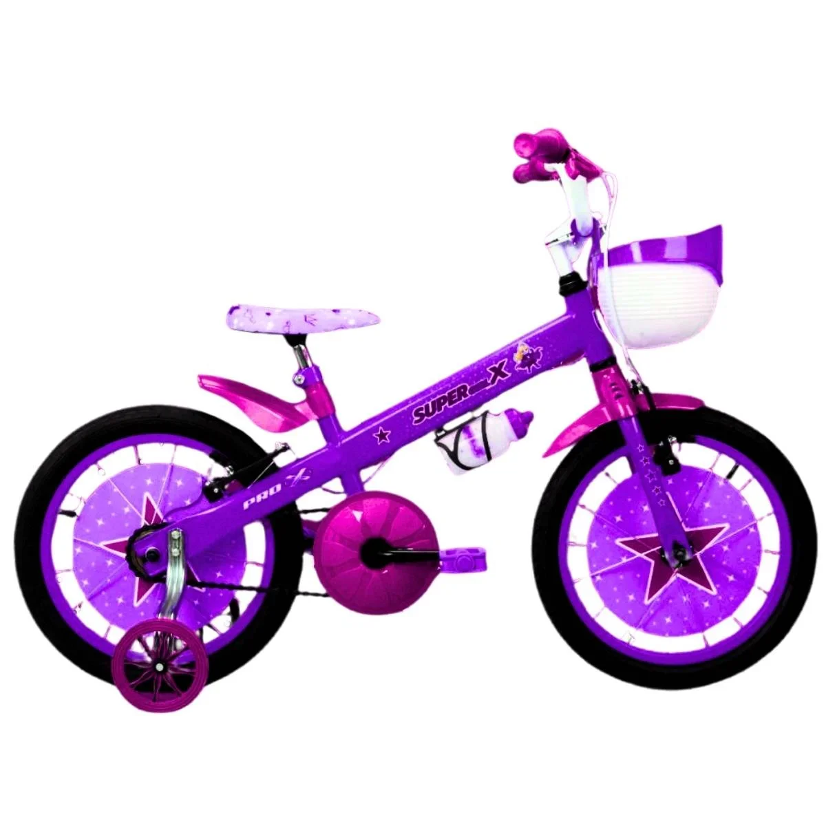 Bicicleta Aro 16 Pro-X Super X Violeta