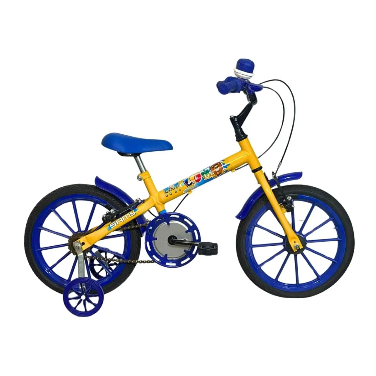 Bicicleta Aro 16 Volpx Amarelo e Azul