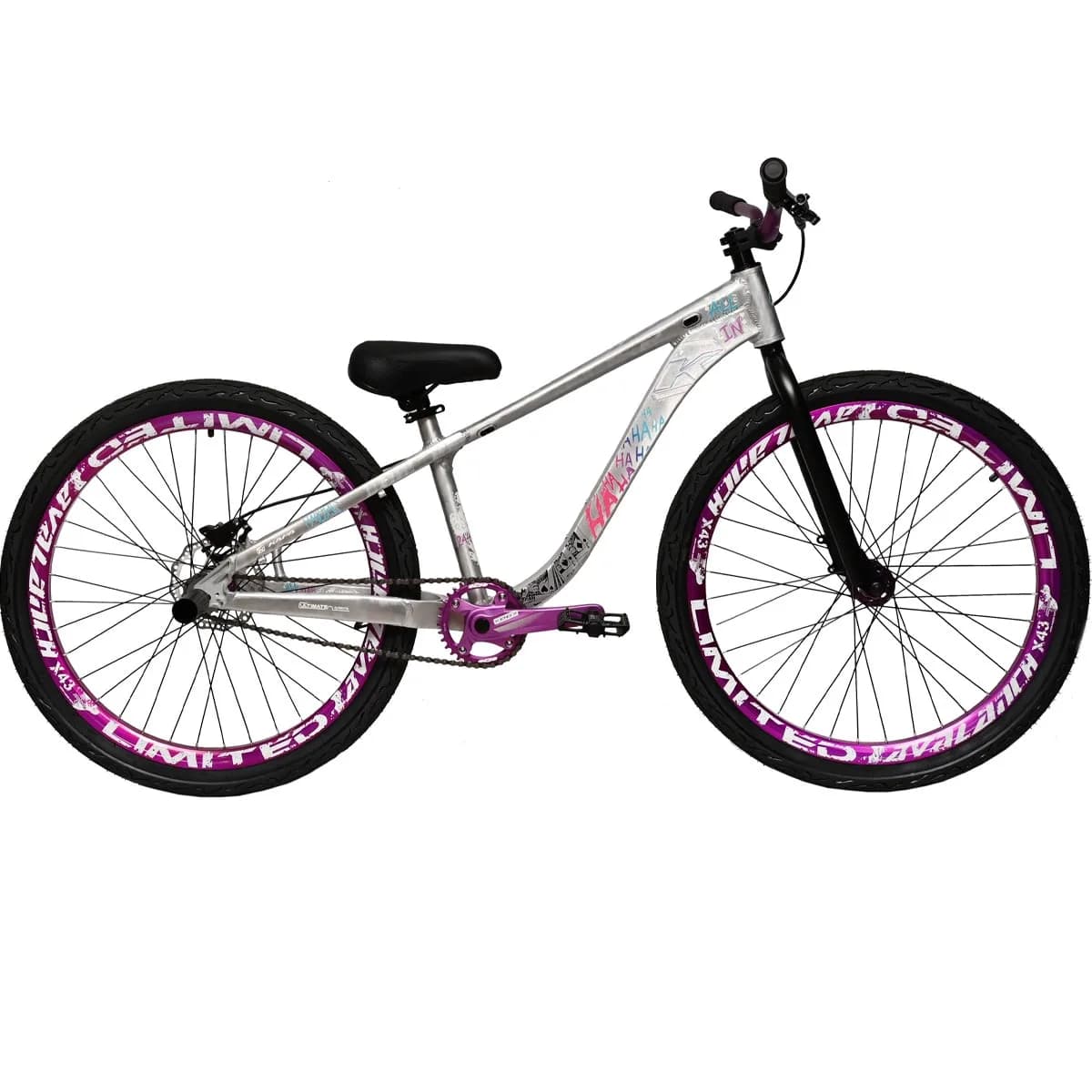 Bicicleta Aro 26 KAPA All In Freeride Polido e Roxo