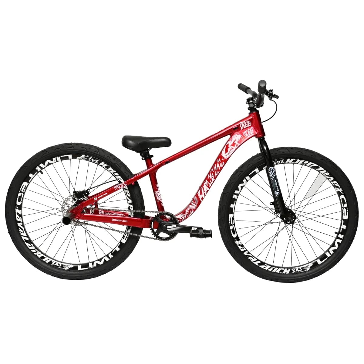 Bicicleta Aro 26 Kapa Insano Freeride Single Vermelho