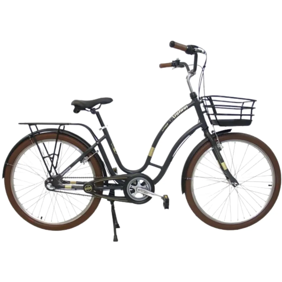Bicicleta Aro 26 Nathor Anthon Cinza
