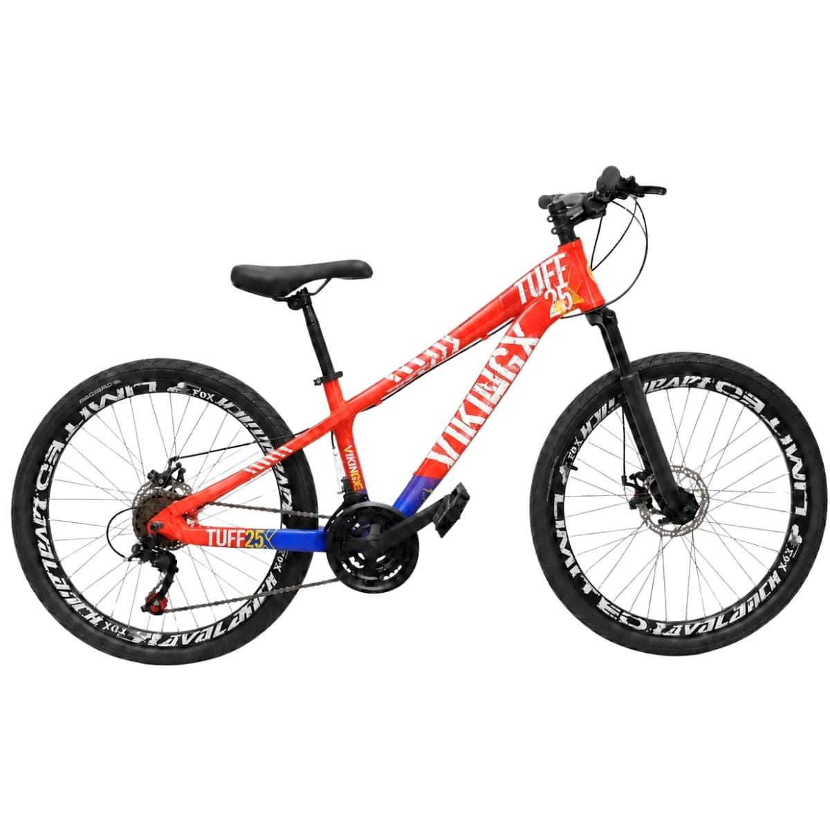 Bicicleta Aro 26 Viking Tuff X-25 21 Velocidades Free Semi