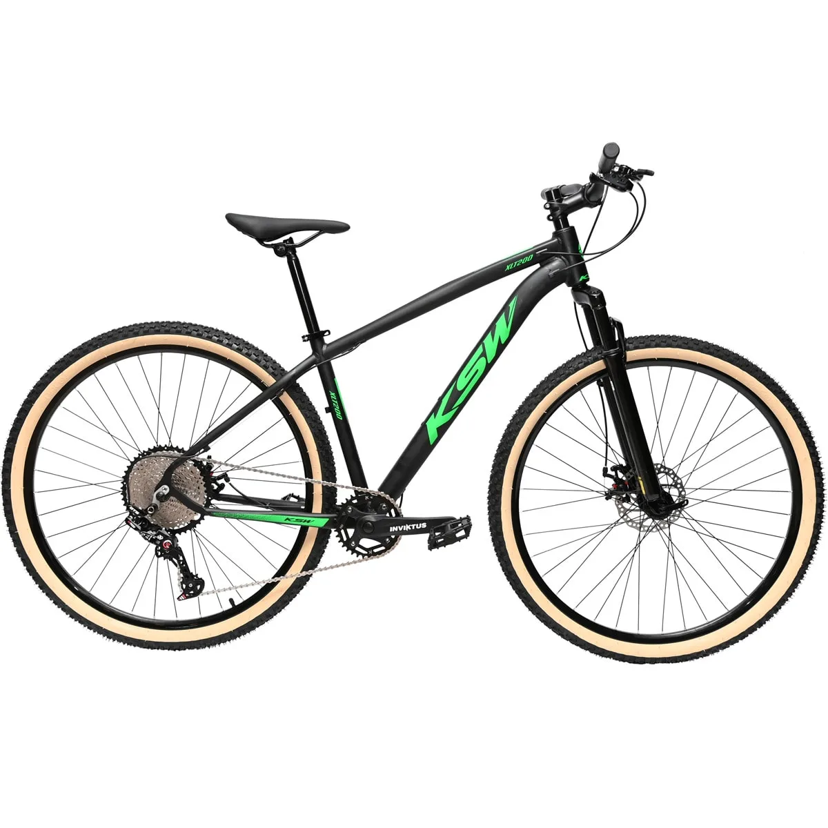 Bicicleta Aro 29 KSW 12 Velocidades Freio Disco
