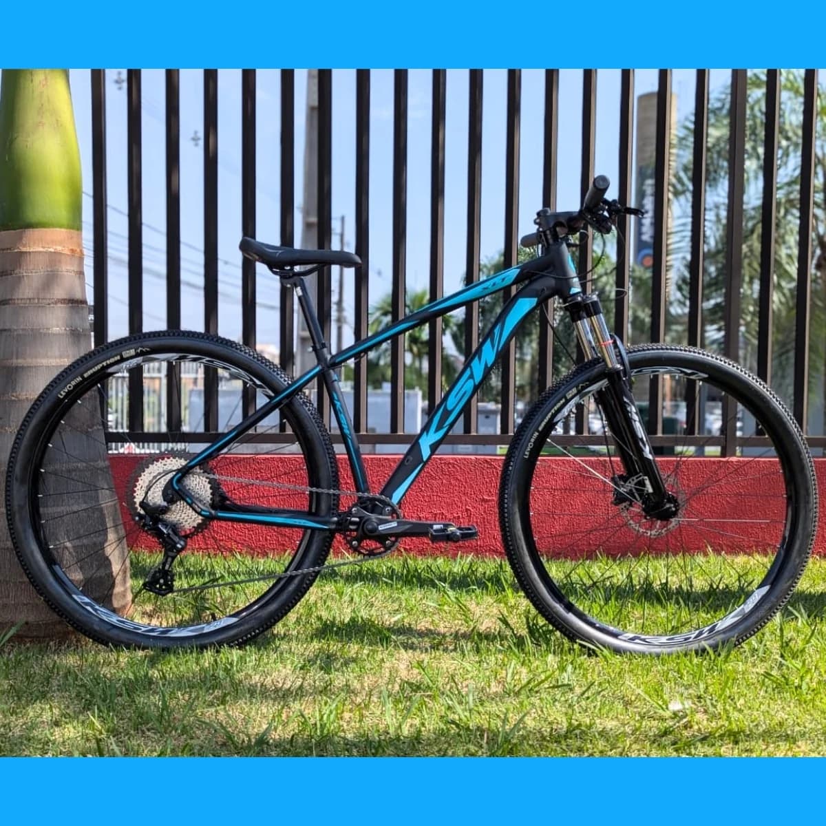 Bicicleta Aro 29 KSW XLT 400 12 Velocidades Freio Hidráulico
