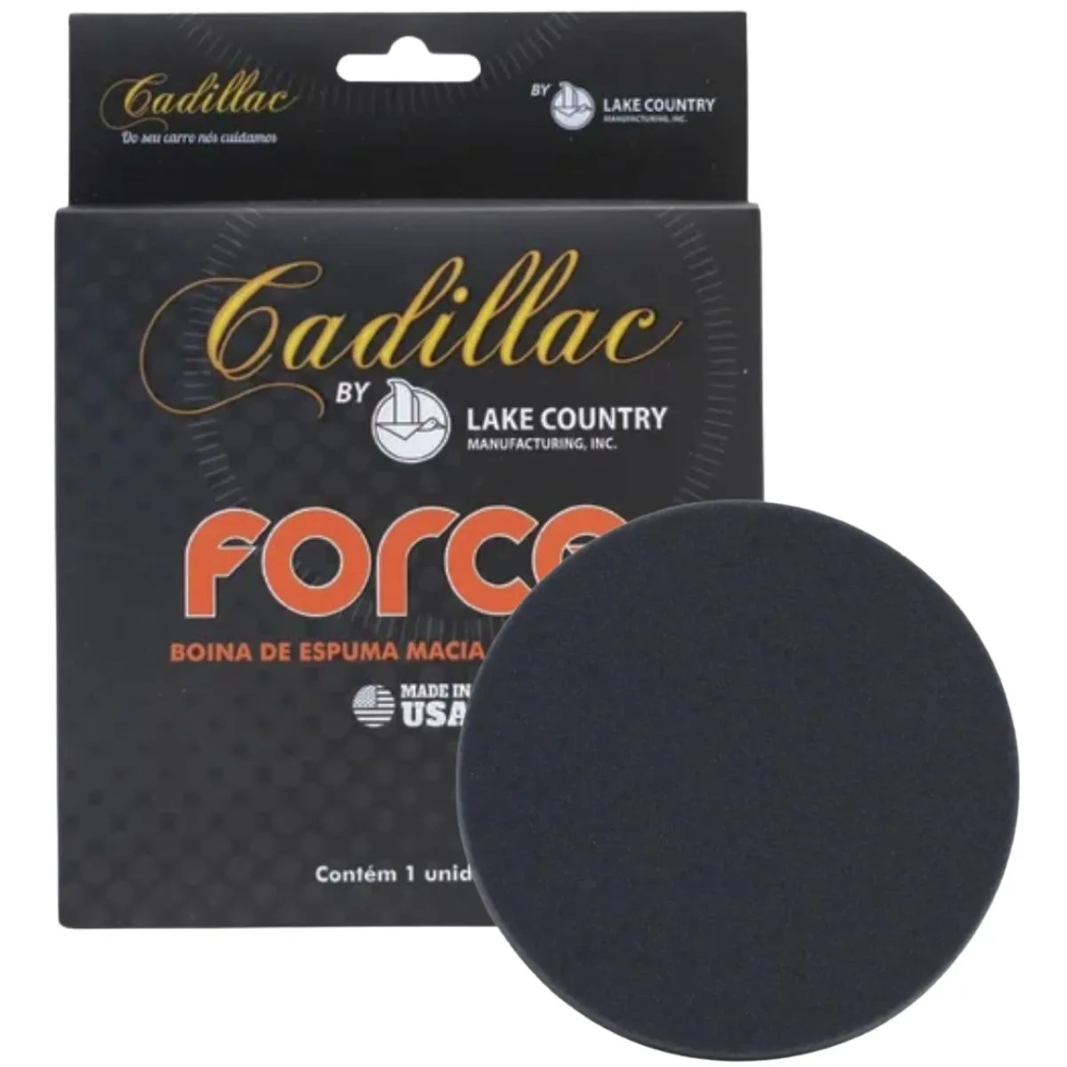 Boina Espuma Force Cadillac Lustro Preto 5,5