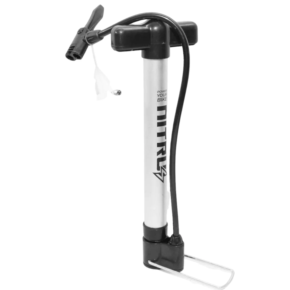 Bomba de Ar Oficina Bicicleta Nitrus Invertida Bico Duplo