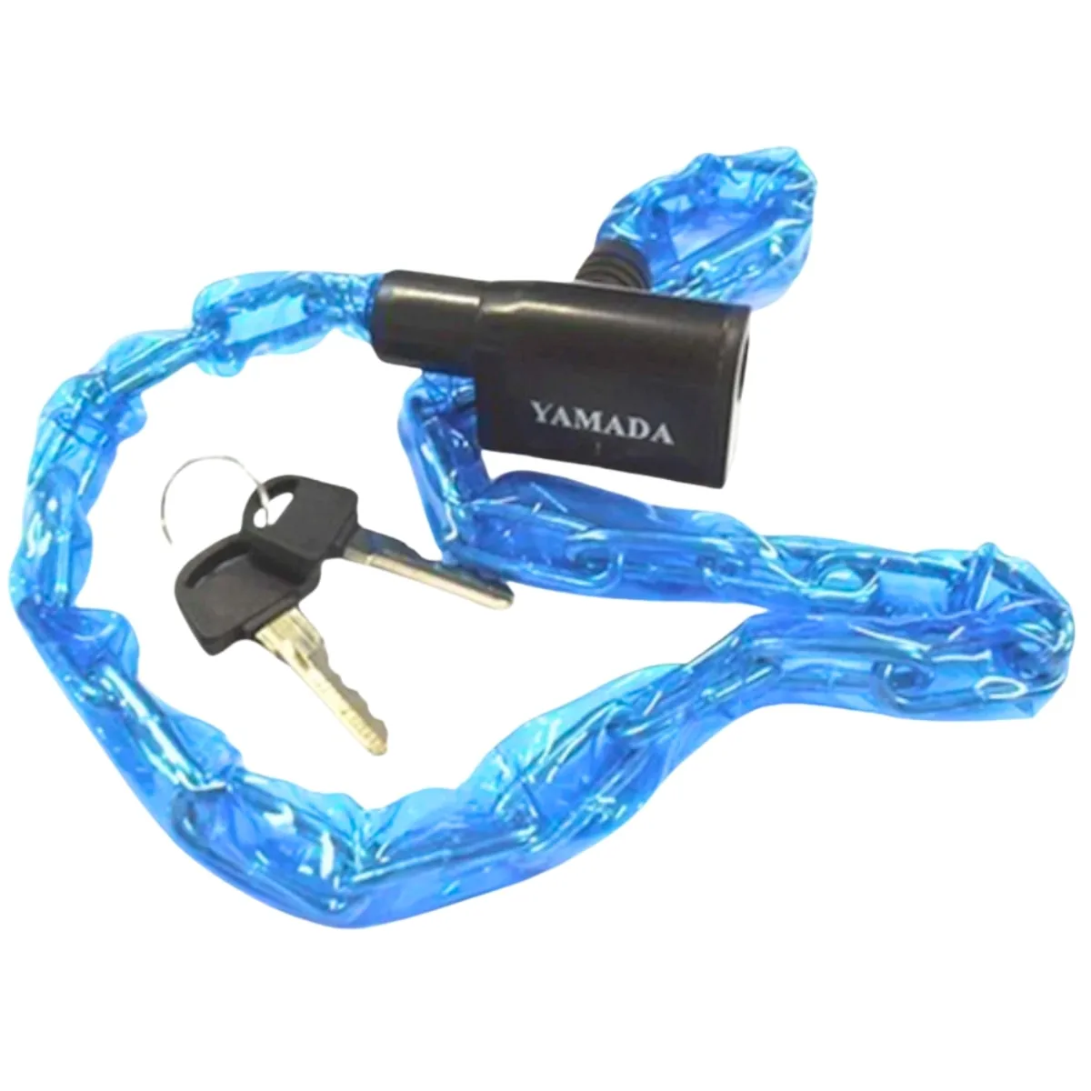 Cadeado Bicicleta Corrente Importado Chave 80cm