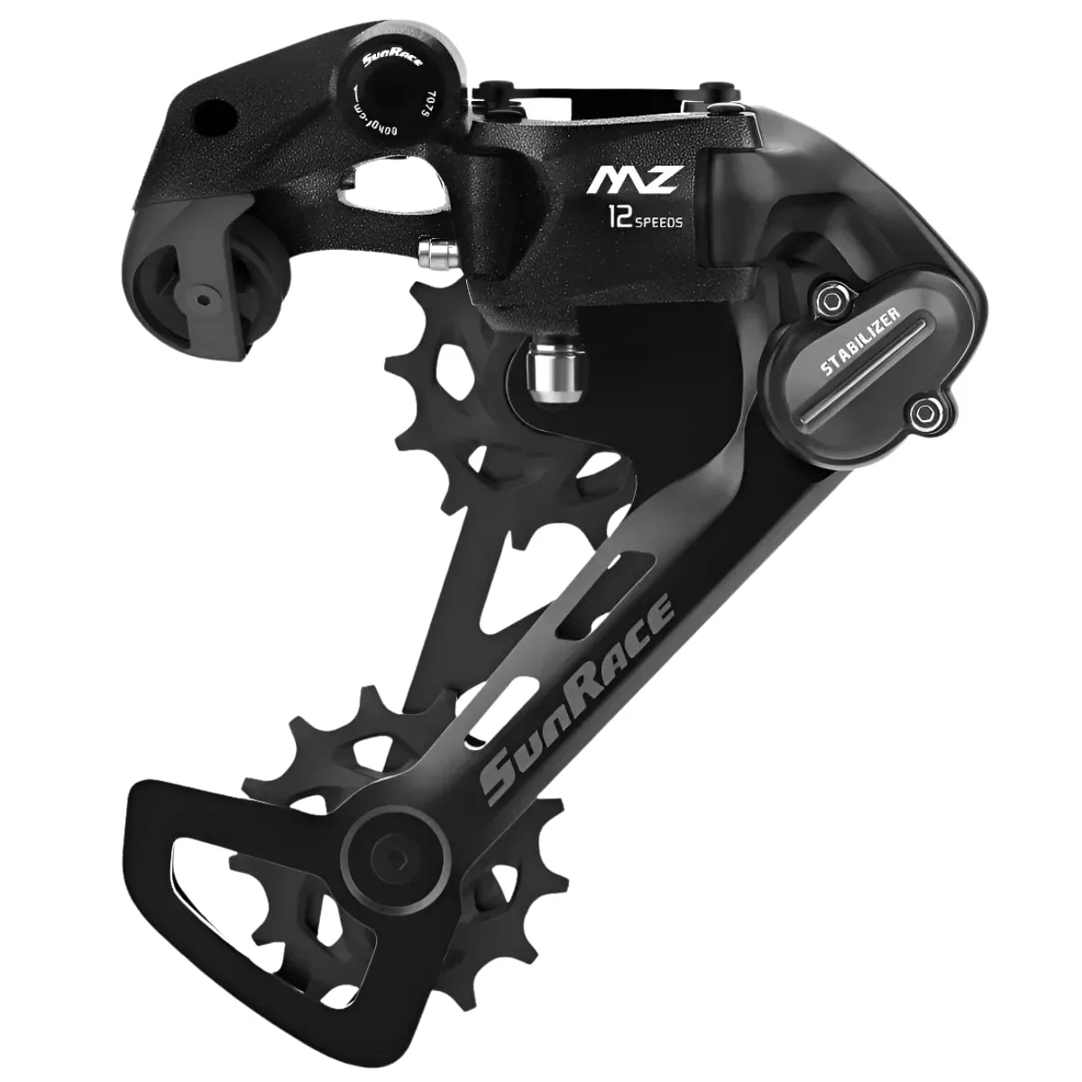 Câmbio Traseiro Sunrace MZ600 12 Velocidades Parafuso
