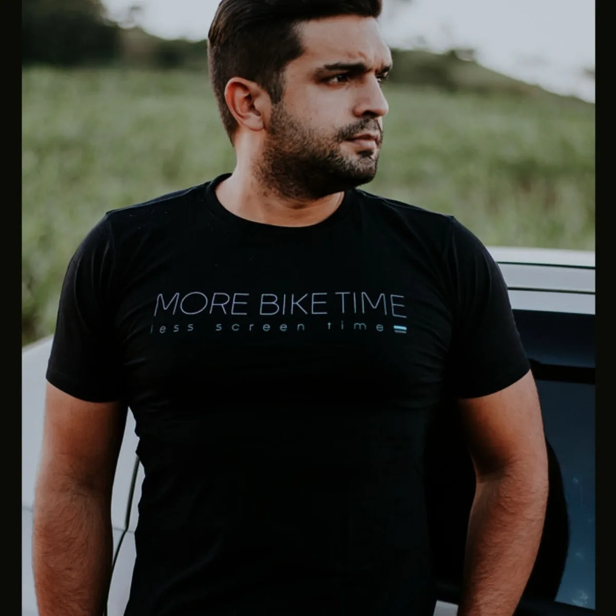 Camiseta Sense Bike Time Screen Time Preto