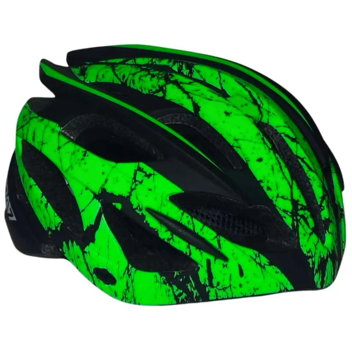Capacete Bike Garra7 X 29 Preto e Verde M