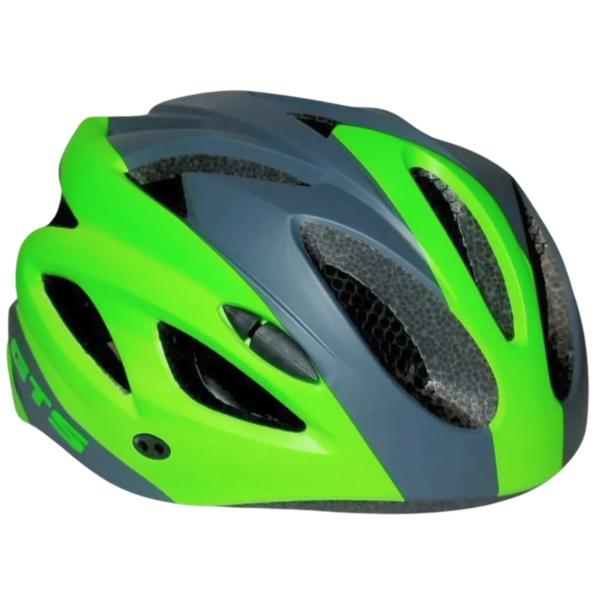Capacete Bike GTS In Mold Grafite e Verde G