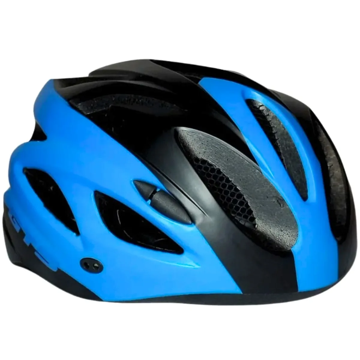 Capacete Bike GTS In Mold Preto e Azul