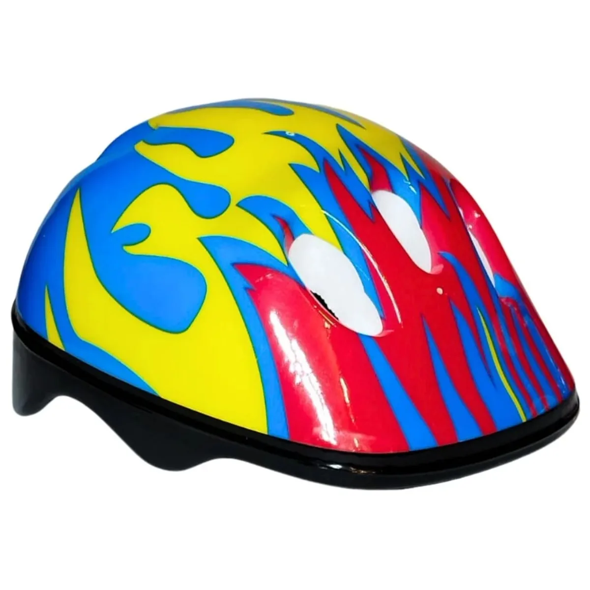 Capacete Bike Mirim GTS Azul Fogo P