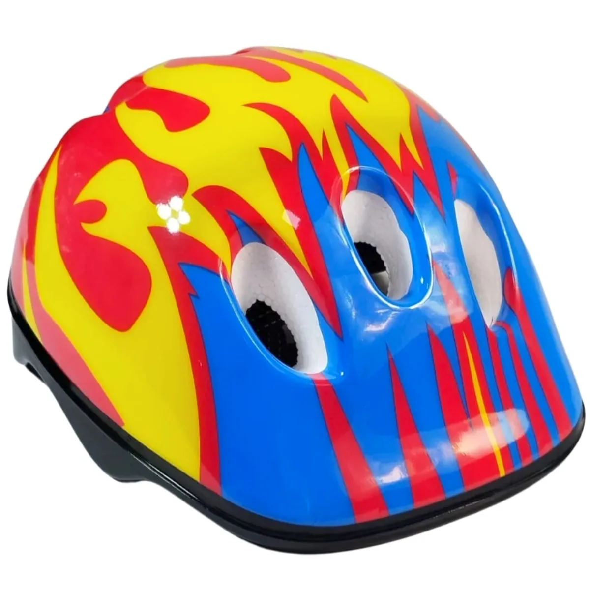 Capacete Bike Mirim GTS Vermelho Fogo P