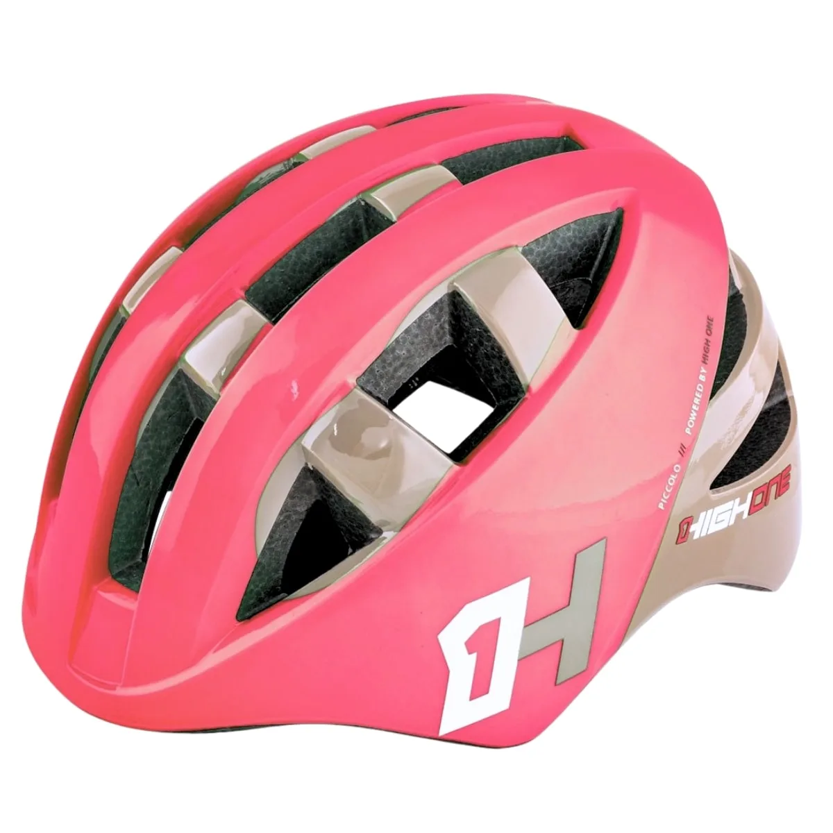 Capacete Bike Mirim High One Baby Bike Rosa e Cinza P