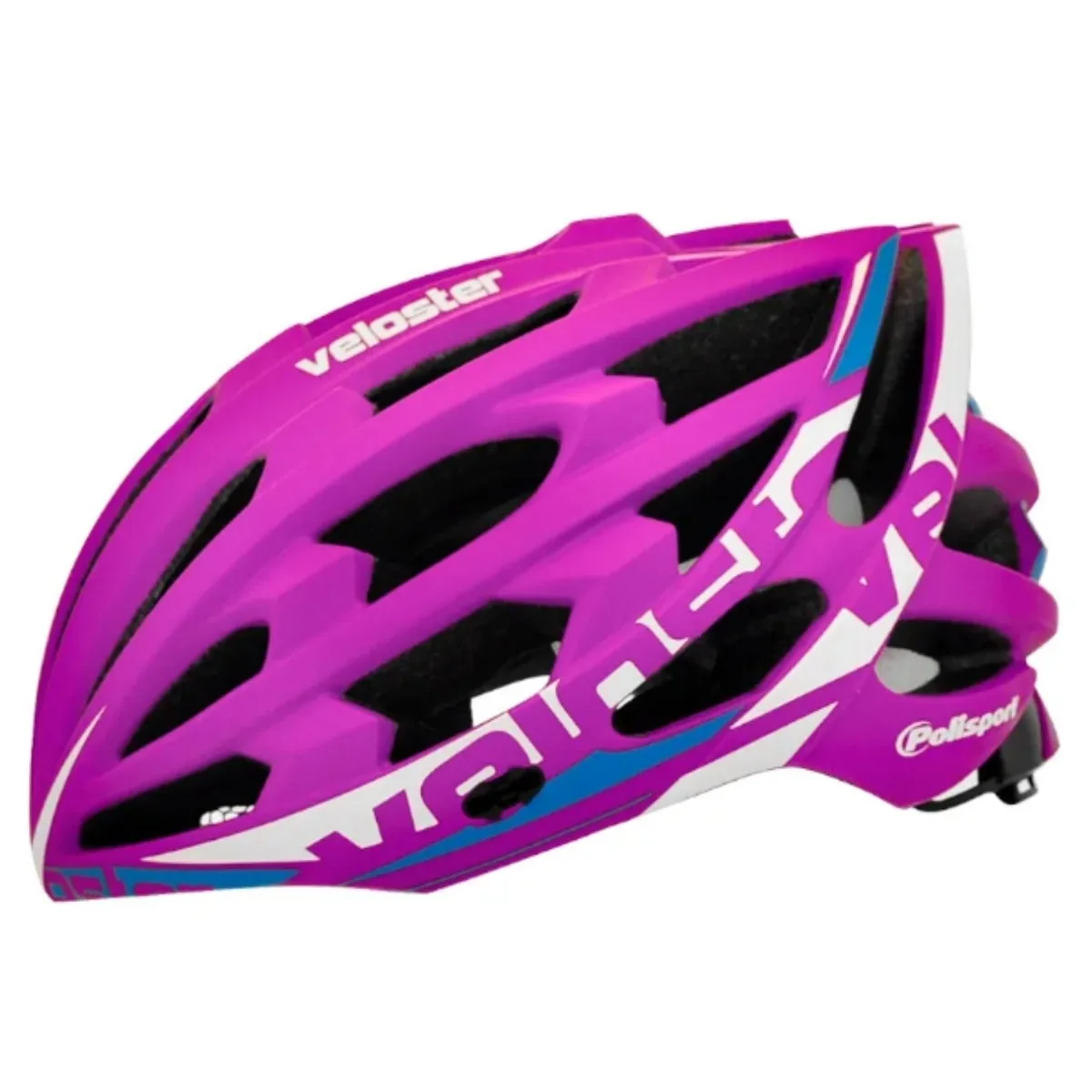 Capacete Bike Polisport Veloster Roxo M 55-58