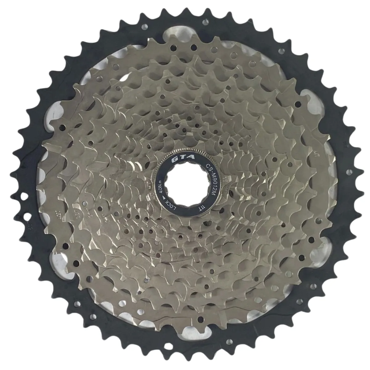 Cassete 12 Velocidades Garra7 G7 Prata Preto 11/50D