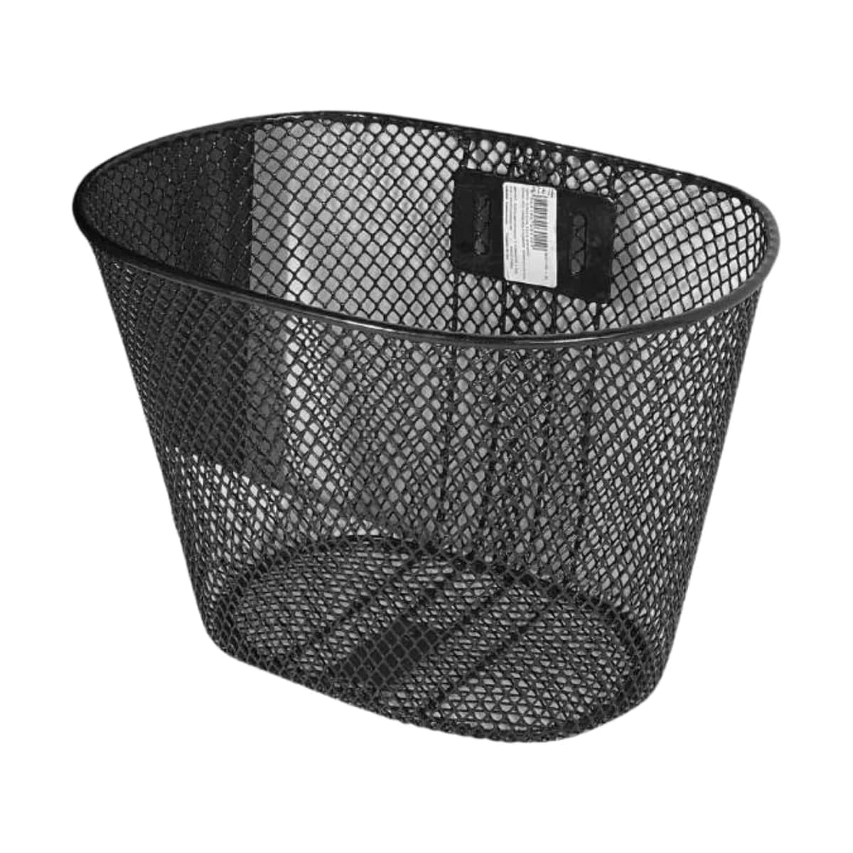 Cesta de Bicicleta Logan Aro 16 Oval Aço Preto
