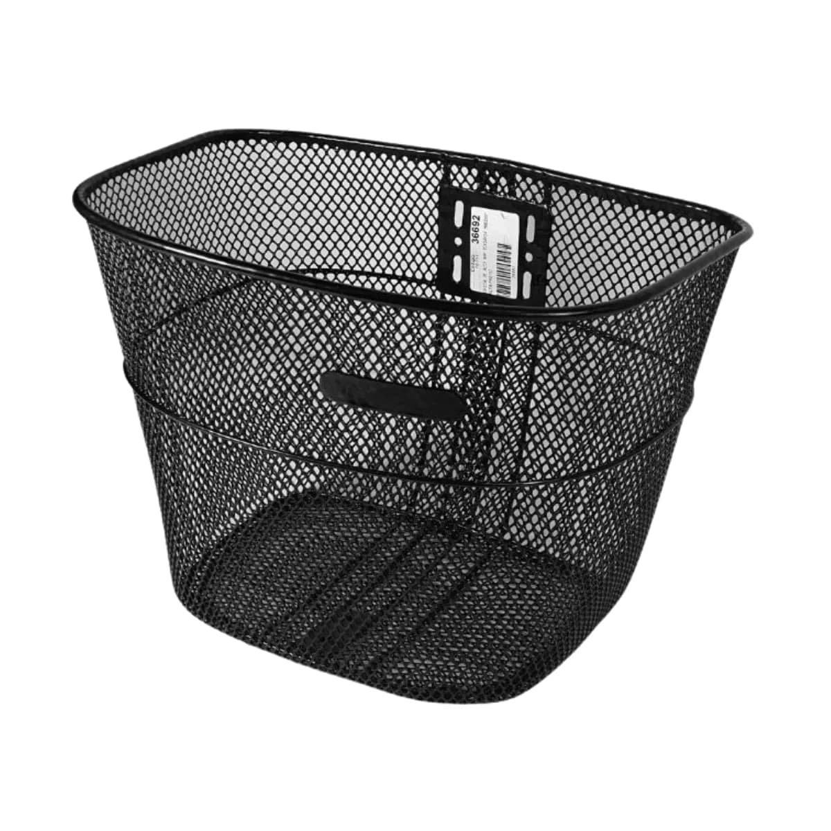 Cesta de Bicicleta Média Importado Aro 26 Aço Preto Alto
