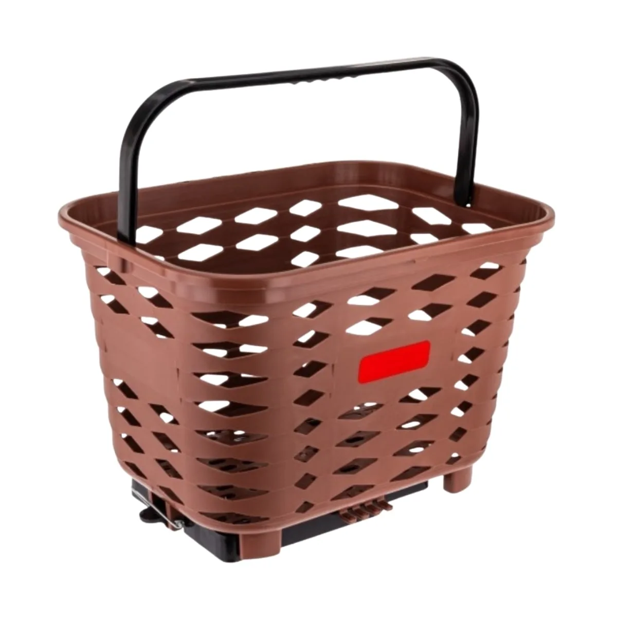 Cesta de Bicicleta Traseira Kalf KF414 Coletiva Marrom