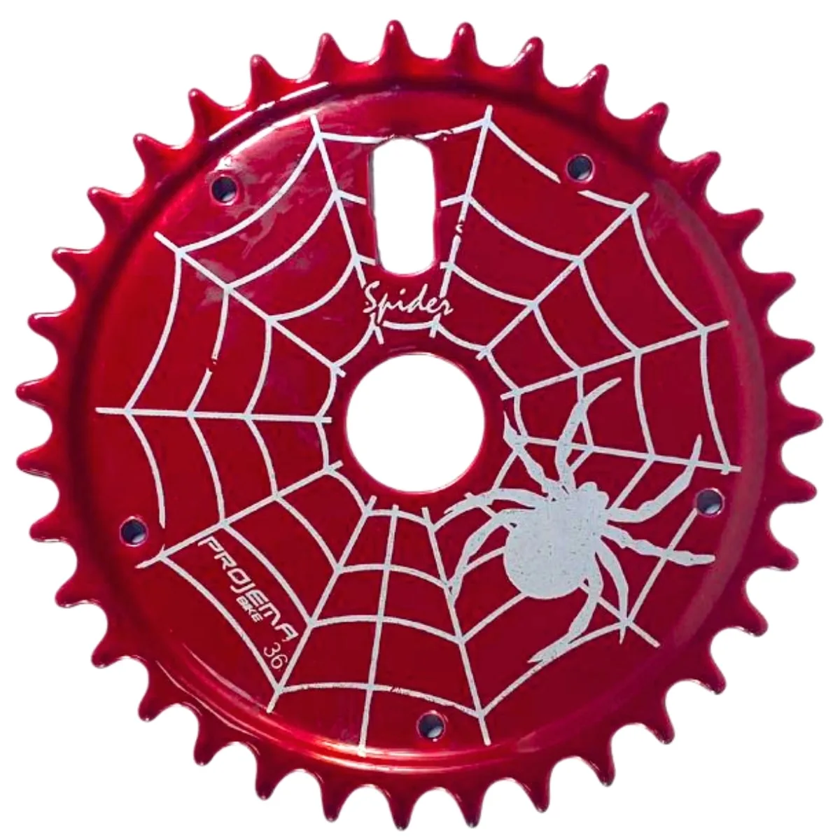 Coroa Galic Silk Spider Vermelho 36 Dentes