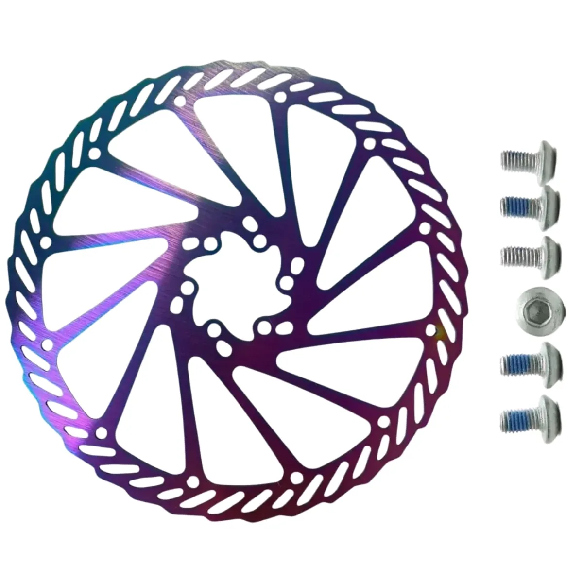 Disco Freio Absolute Inox Oil Slick 180mm Camaleão