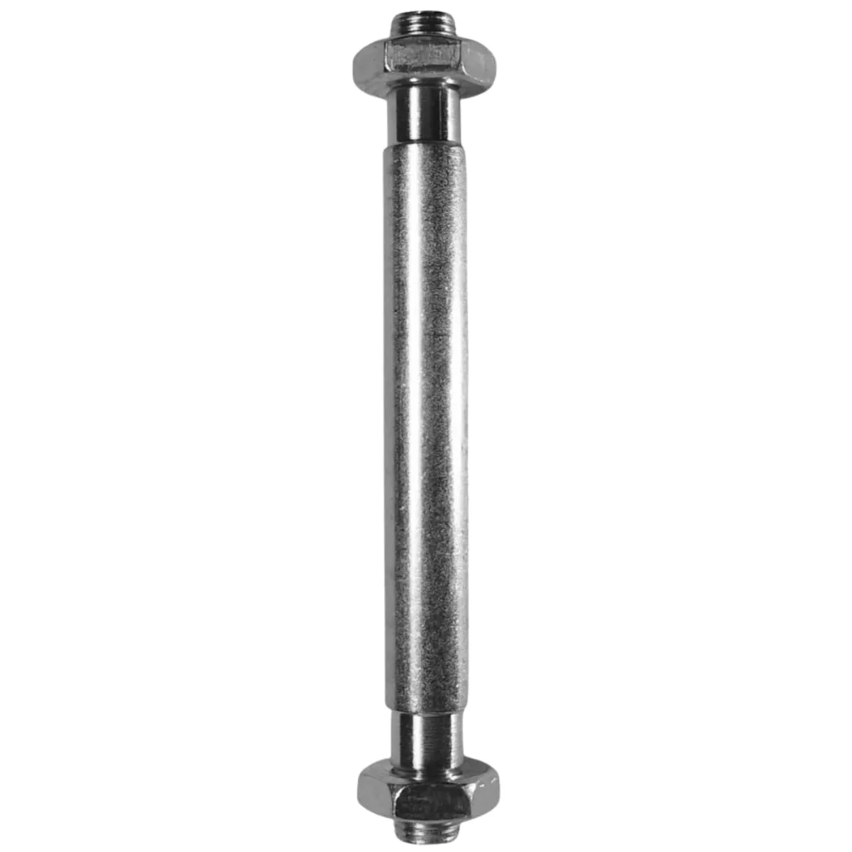 Eixo Dianteiro Nek 110mm Aço Prata Grosso 3/8 Universal Para Blocagem