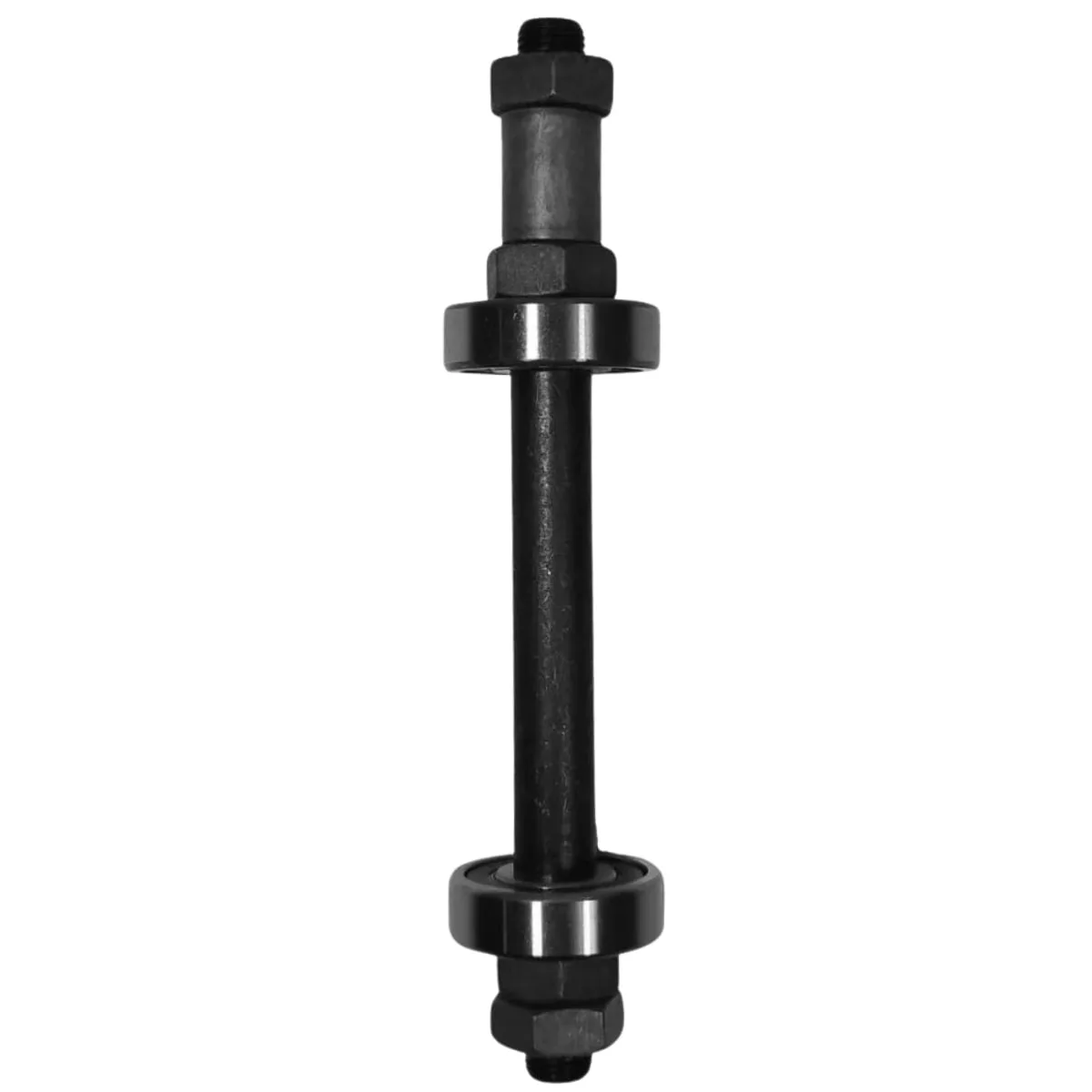 Eixo Traseiro Furado Importado 145mm Aço Preto Grosso 3/8