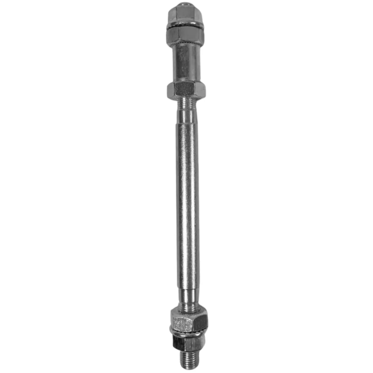 Eixo Traseiro Importado 175mm Aço Zincado Grosso 3/8