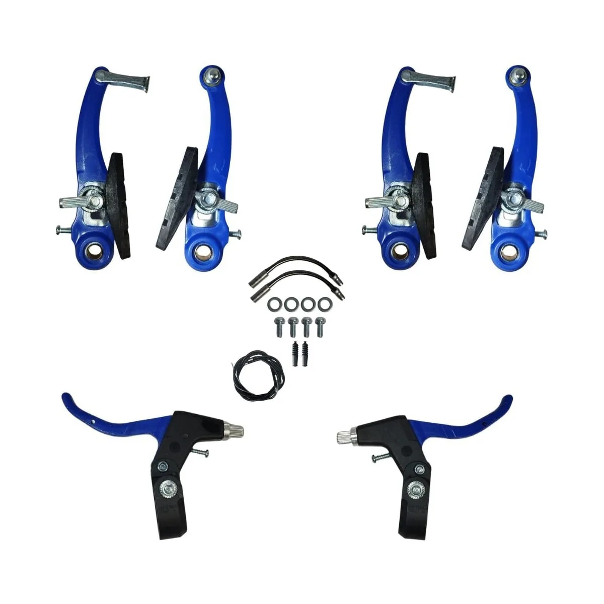 Freio V Brake Importado Nylon Azul