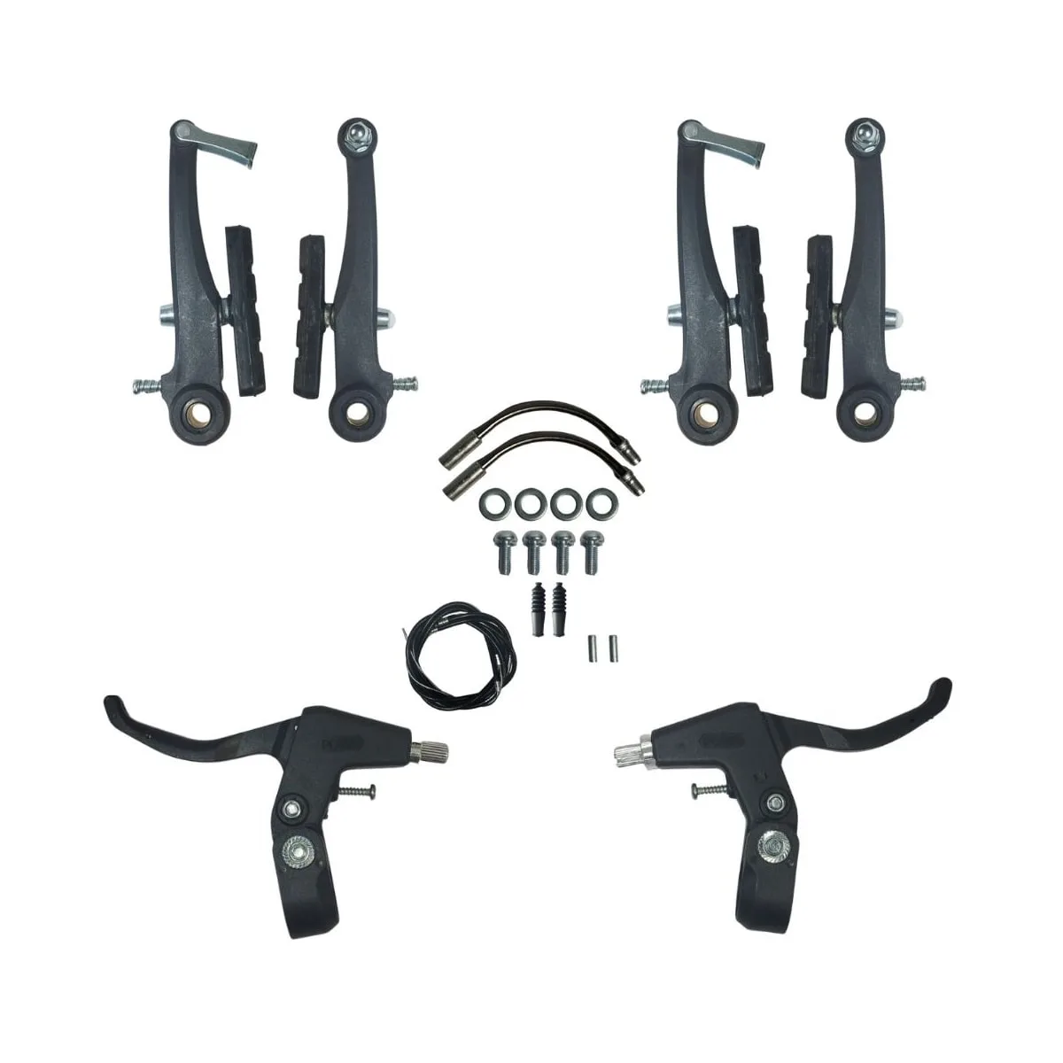 Freio V Brake Importado Nylon Preto