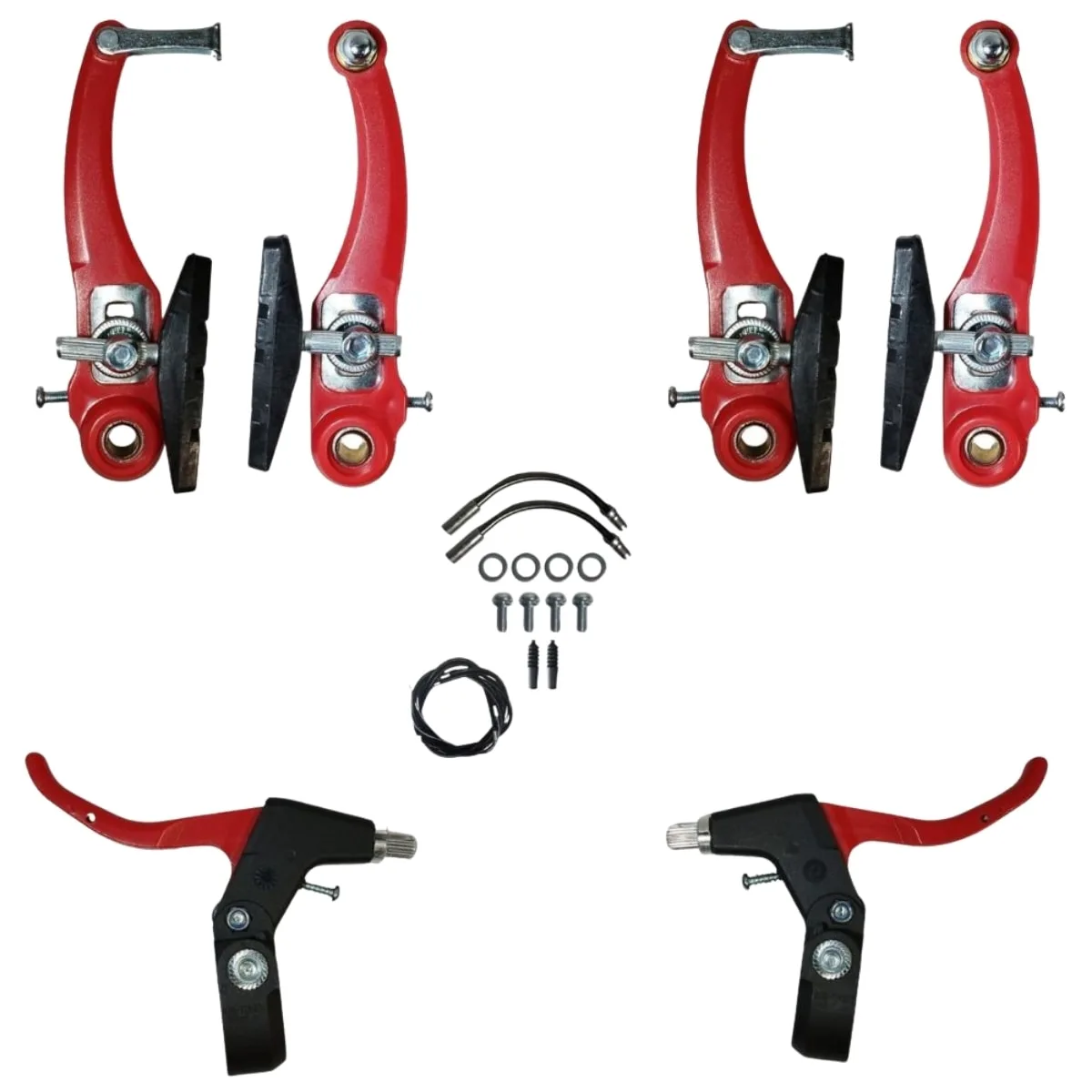 Freio V.Brake Importado Pino Nylon Vermelho